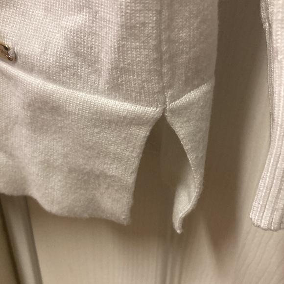 what ;  calvin klein long dress turtleneck blouse in the color white 🦷 - Picture 8 of 10